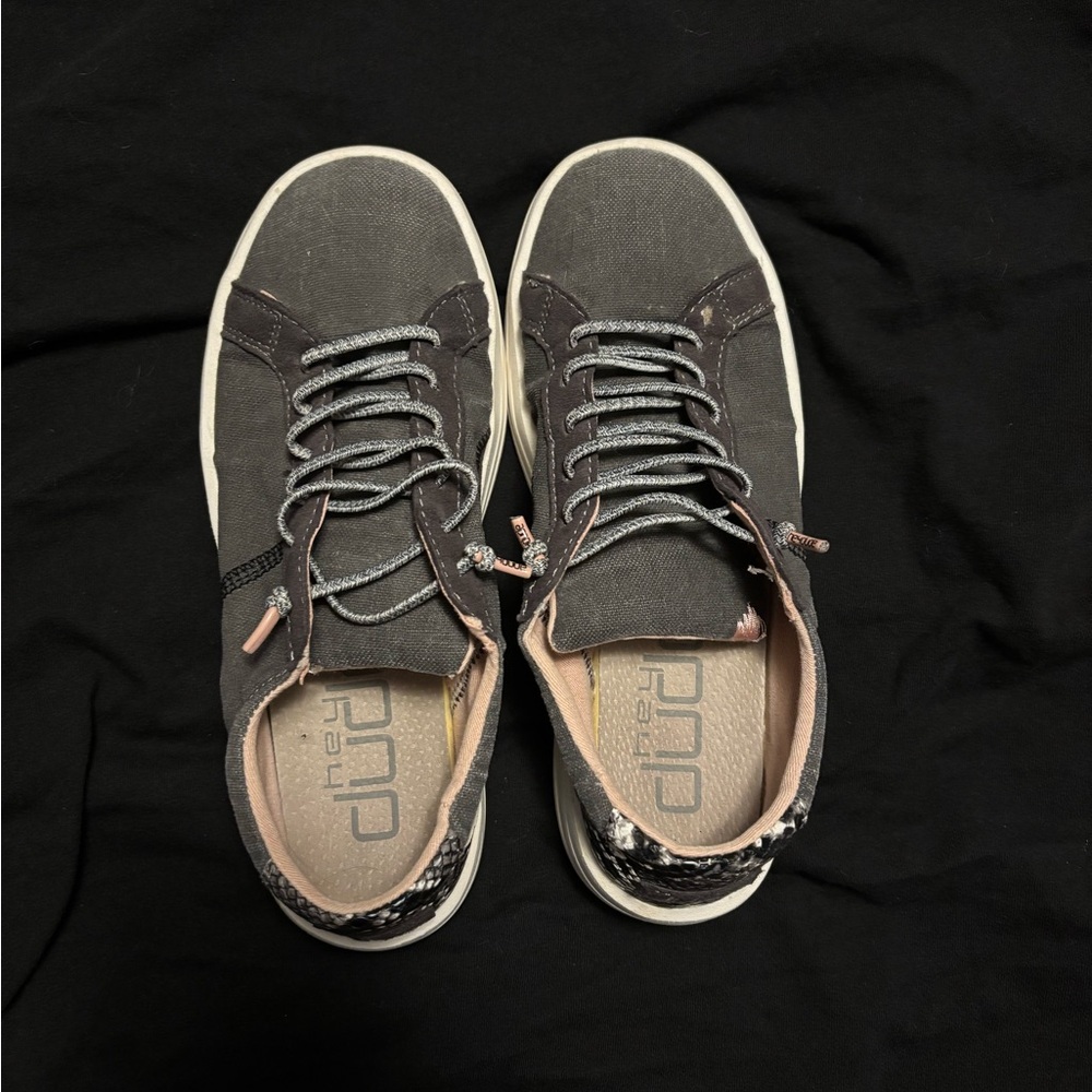 Hey Dude Charcoal Sneakers